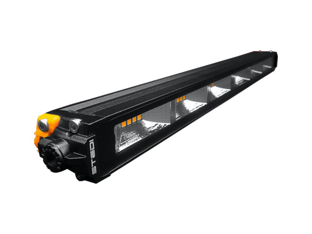 STEDI Micro V2 13.9 Inch 24 LED Flood Light (Amber) (Each) - LEDMICRO-36W-AMBER